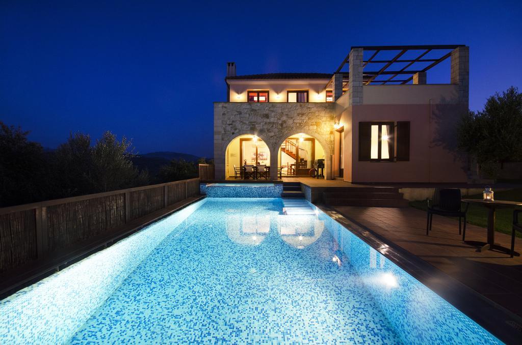 Villa Katerina With Eco Heated Pool Spiliá Exteriör bild
